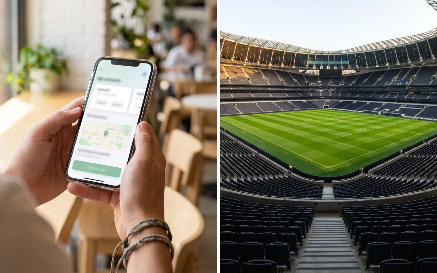 Vom Download der App bis in die Küche der Allianz Arena